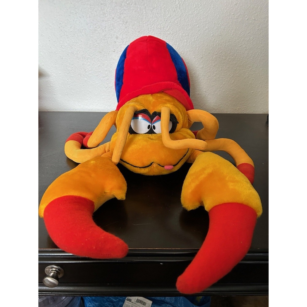 Vintage 1997 Wacky Bug Plush Toy/Stuffed Animal - Crabby Snail